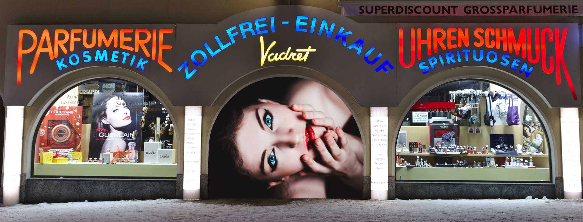 Front Zollfrei-Einkauf Vadret Decorative Cosmetics