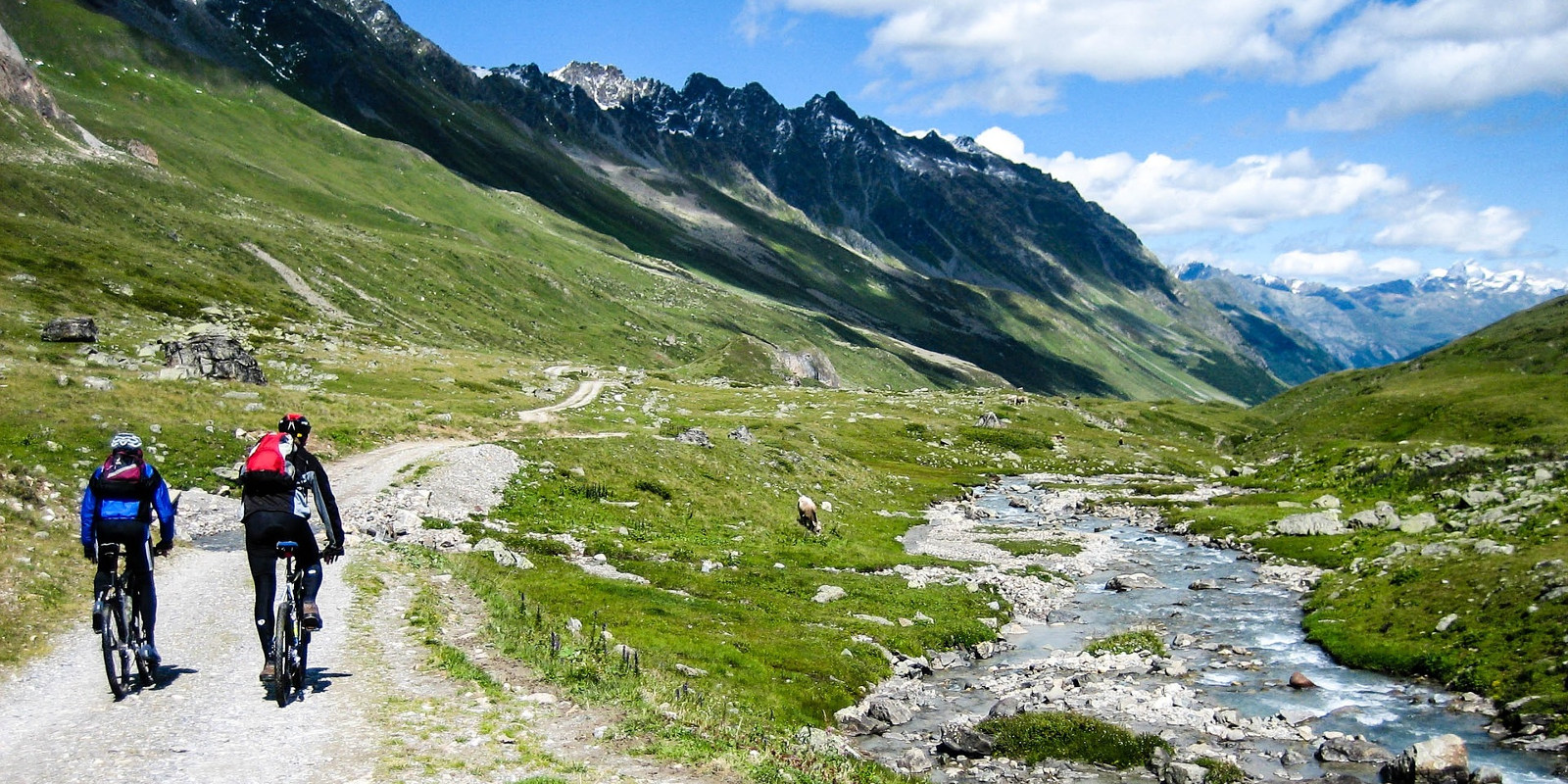 Mountain biker