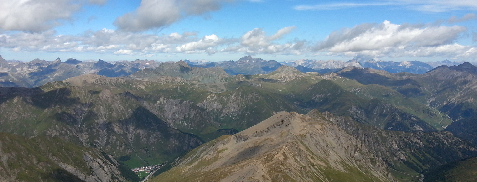 Samnaun Sommer Panorama